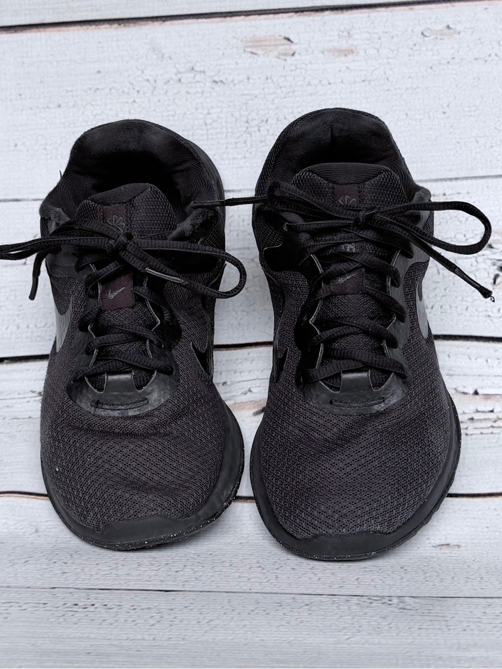 Nike Revolution 6 Next Nature Triple Black Running Shoes - Women's Size 7